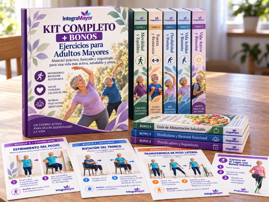 Visualización del kit completo
